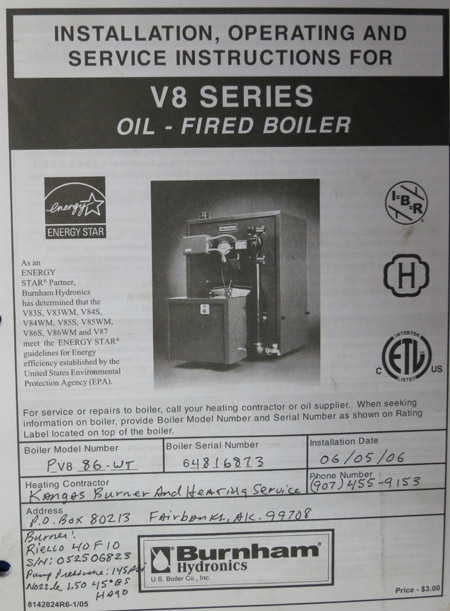 Circle District Historical Soceity - Boiler